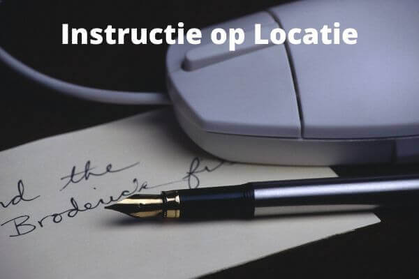 Instructie Op Locatie instructie op locatie afbeelding